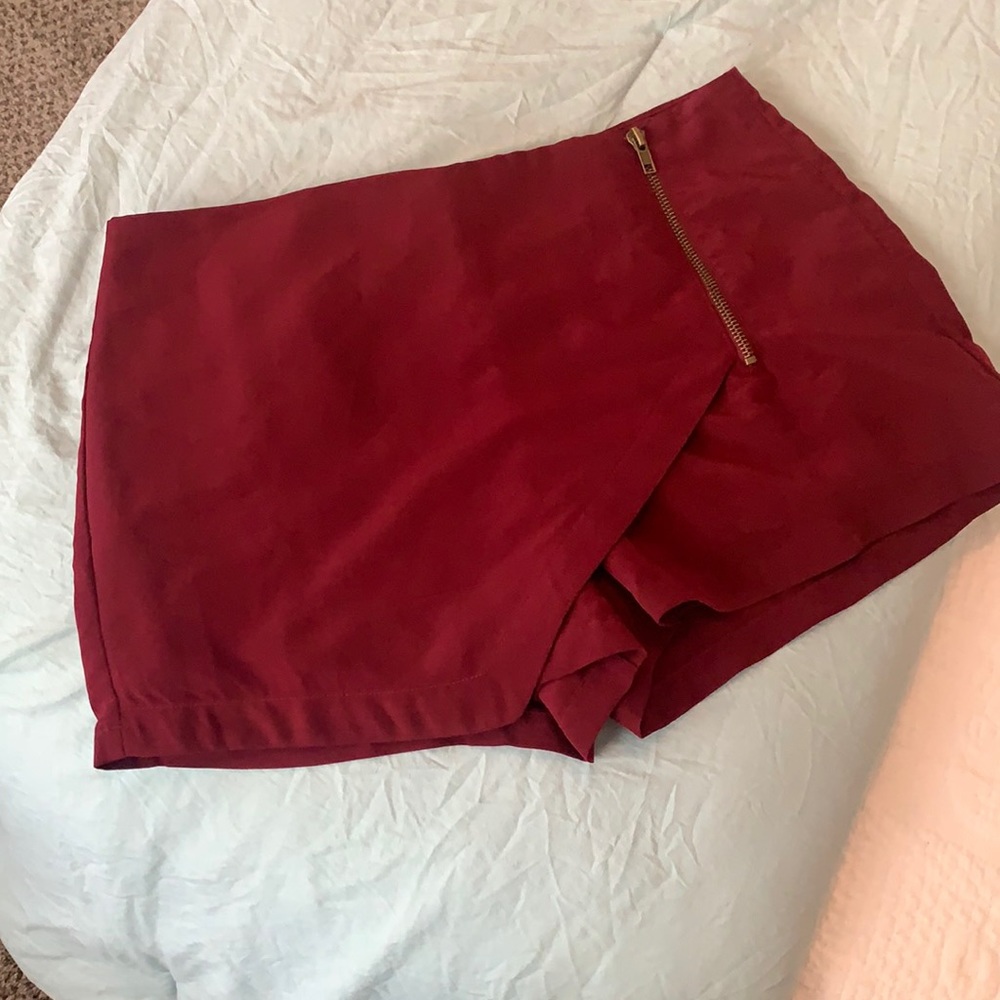 Forever 21 Wine Skort
